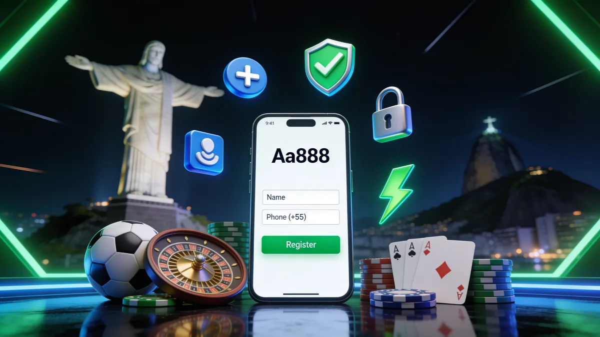 Como se Cadastrar no aa888 no Brasil: guia de aa888 para jogadores no Brasil